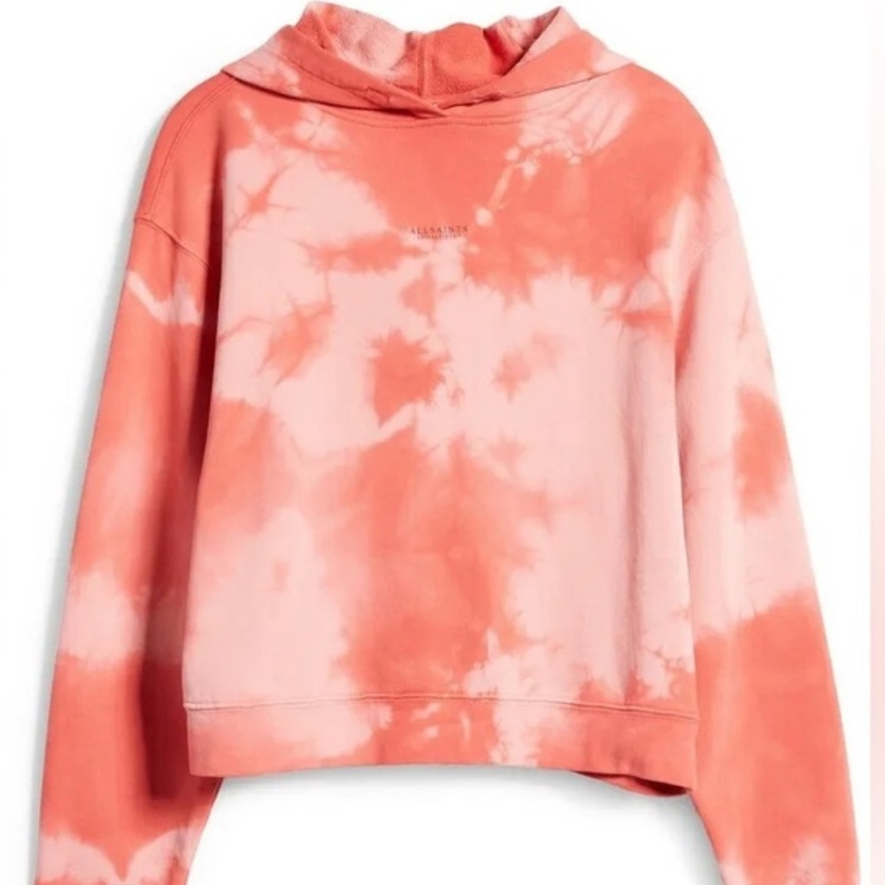 Women All Saints Dye Tye Hoodie. Size 8 - Picture 1 of 8